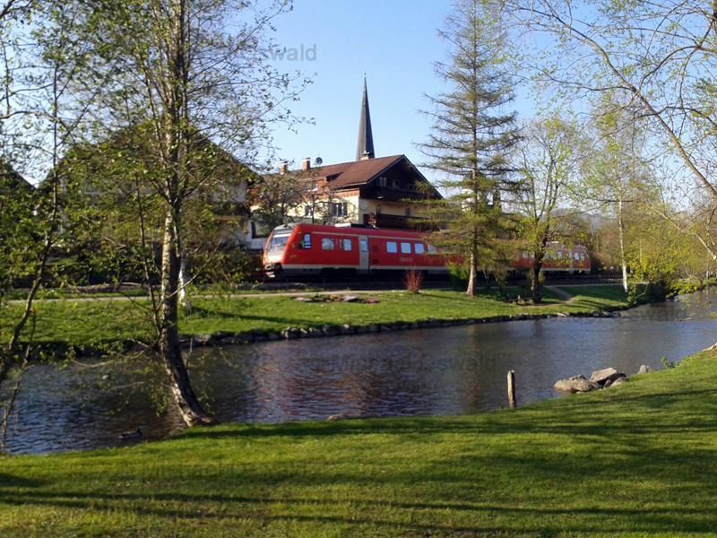 Der Grundbach in Fischen i. Allgäu