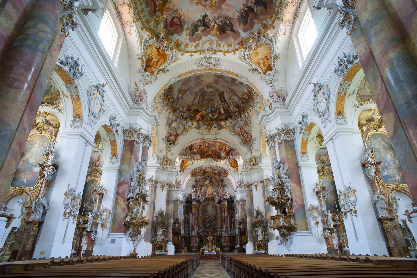 Basilika Ottobeuren innen Foto Christian Prager