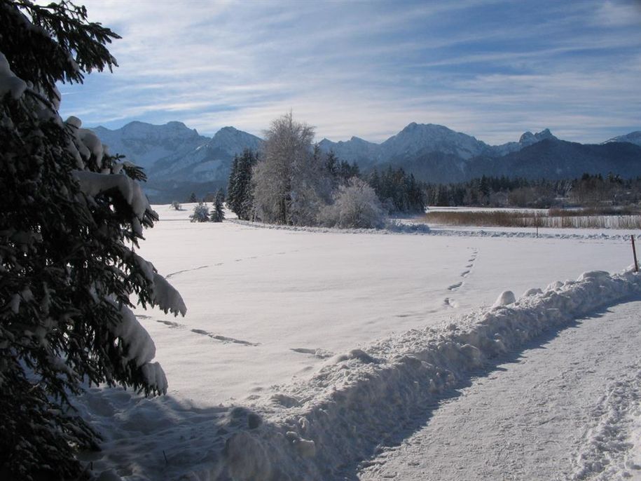 gespurte Wanderwege