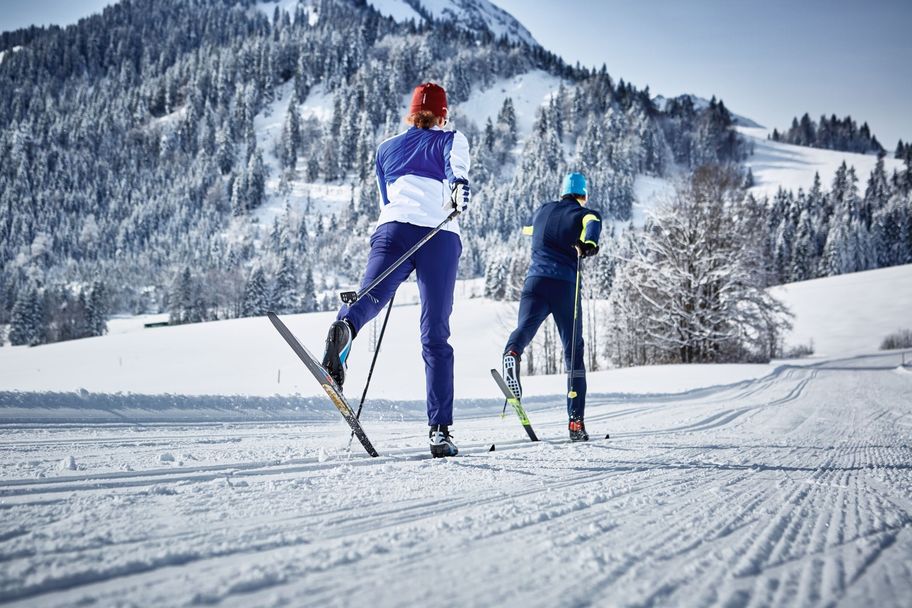 Winter Langlaufen im Allgäu