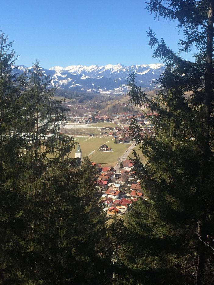 Aussicht auf Bad Oberdorf