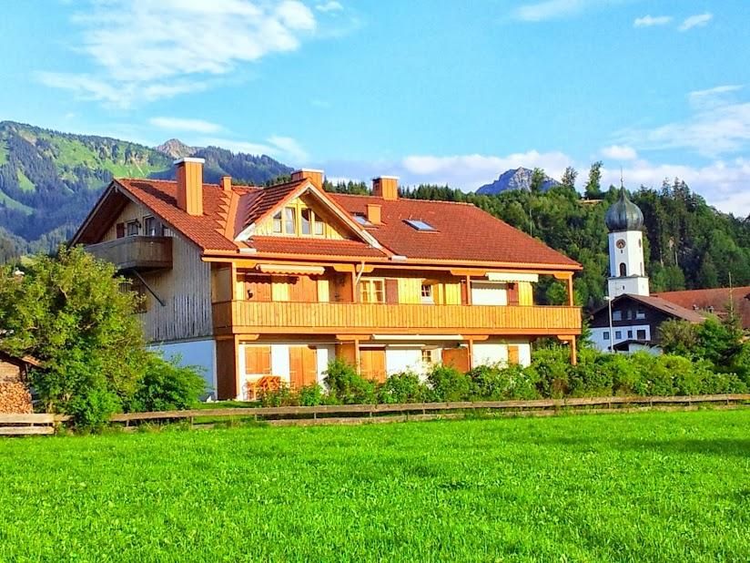 Ferienwohnung Altstädten bei Oberstdorf im Sommer