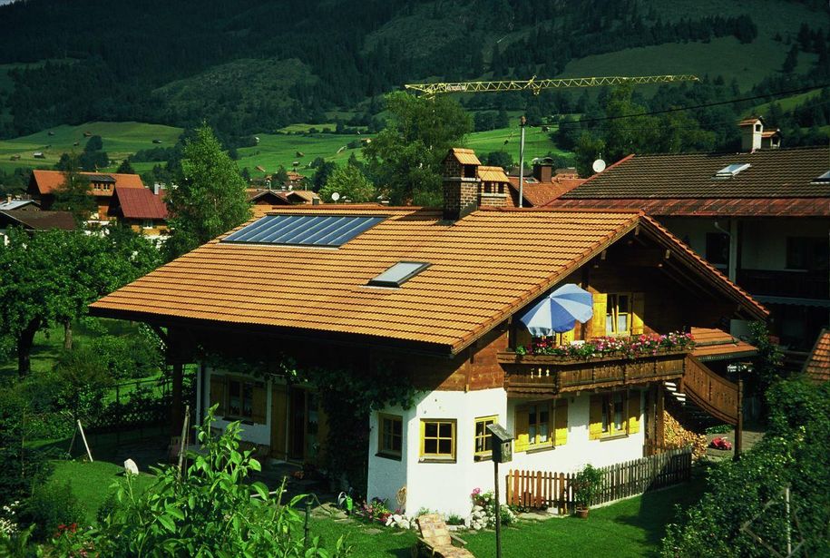 Haus Kuisle im Sommer