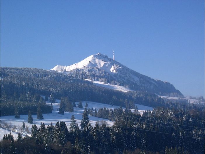 Gipfelglück im Winter