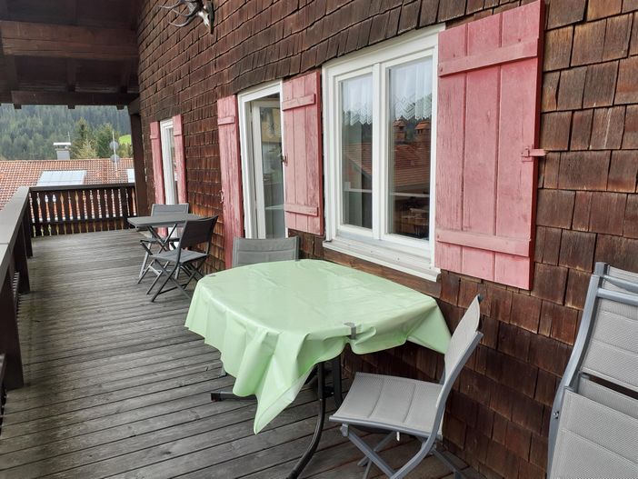 Balkon Ferienwohnung Leni