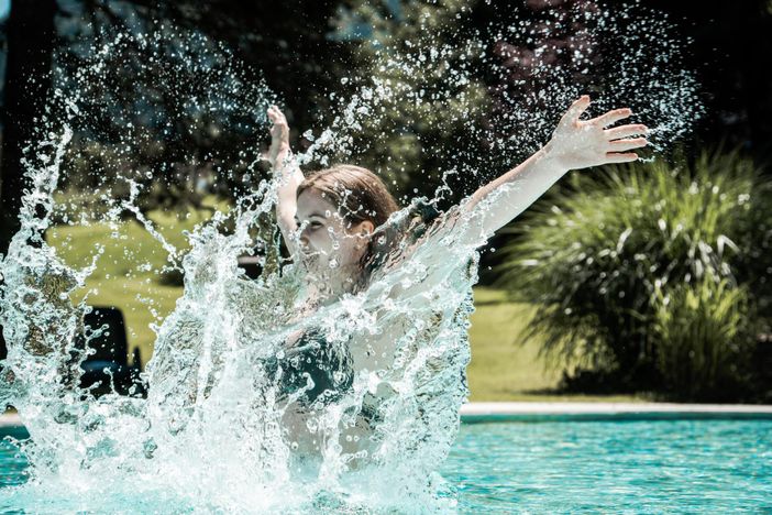 Aussenpool Sommer