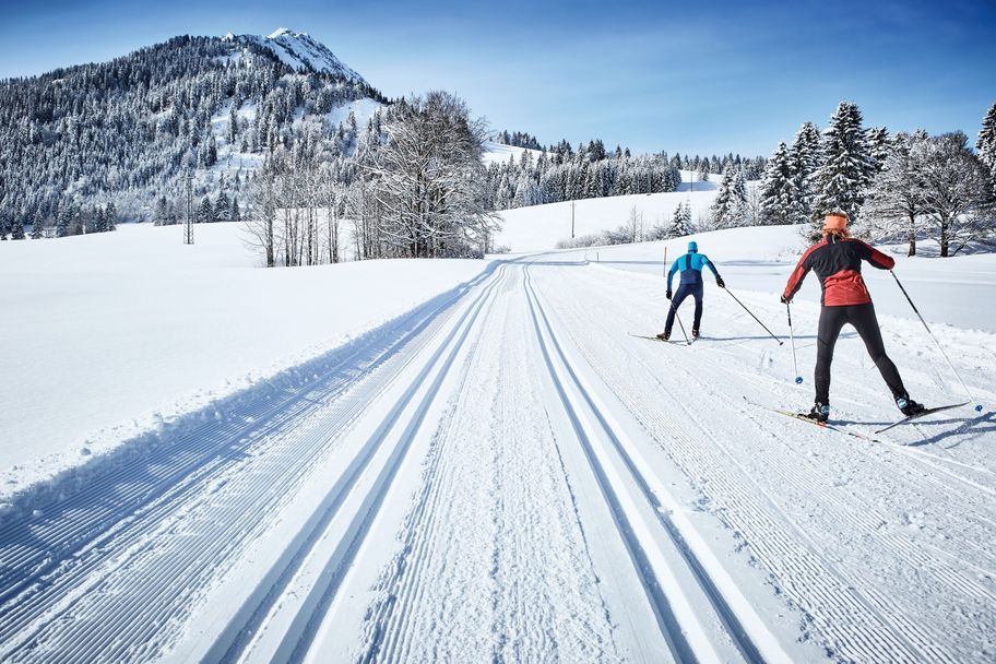 Winter Langlaufen im Allgäu