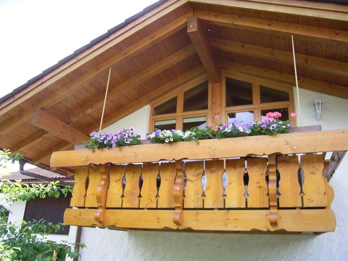 Balkon der Ferienwohnung