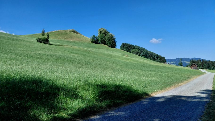 Blick zum Kapf