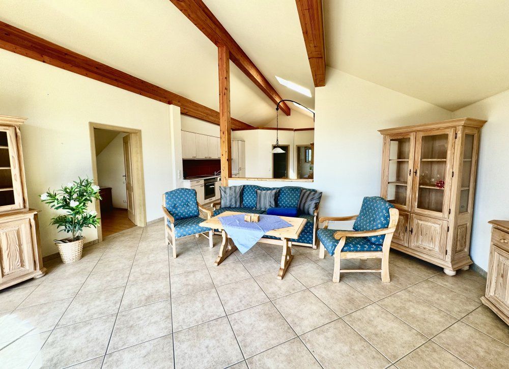 Alpenblick Wohnzimmer