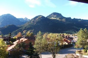 Blick vom Balkon