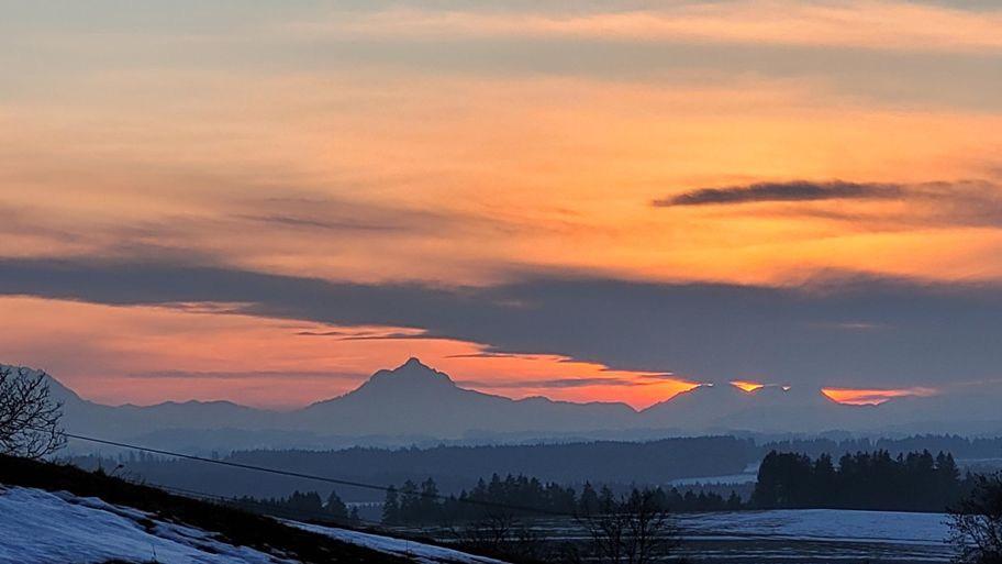 Römerweg auf den Auerberg