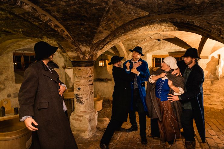 Ein spannendes Gassenspiel - Von Gaunern, Galgenvögeln und Gefahren