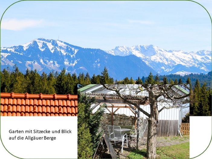 Garten mit Sitzecke