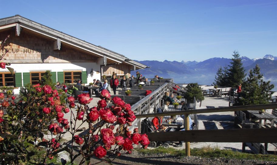 Weltcup-Hütte am Ofterschwanger Horn im Allgäu