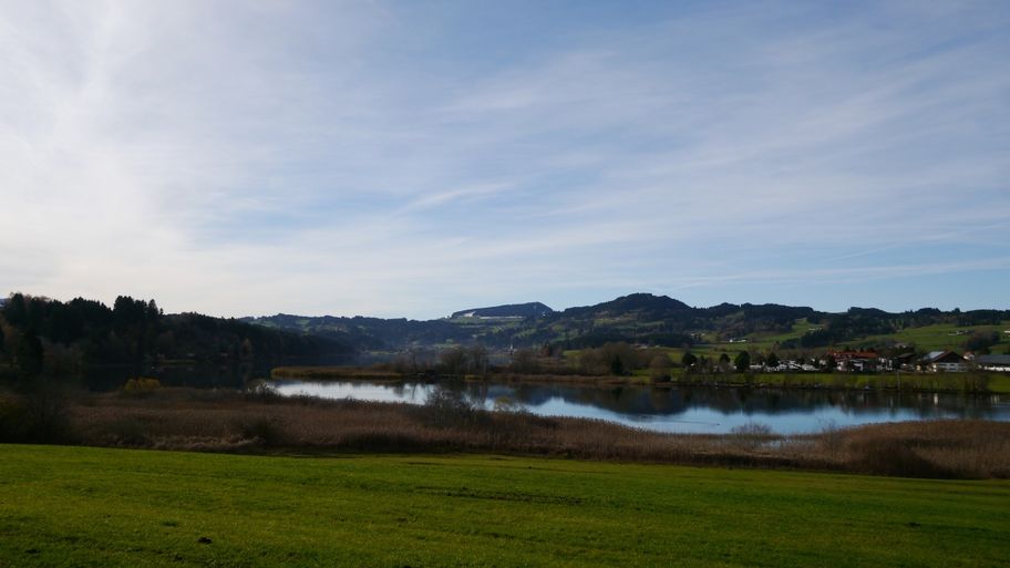 Abendstimmung am Niedersonthofener See