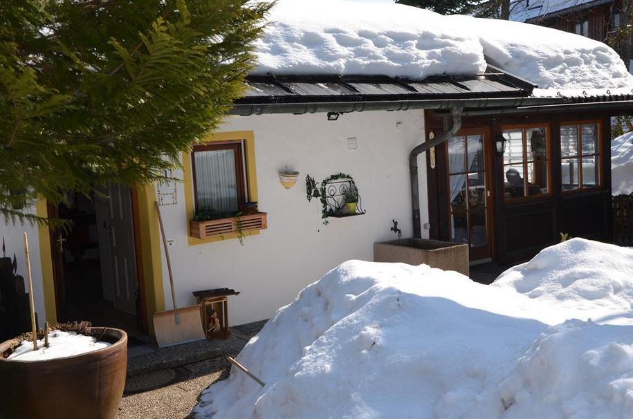 Haus im Winter