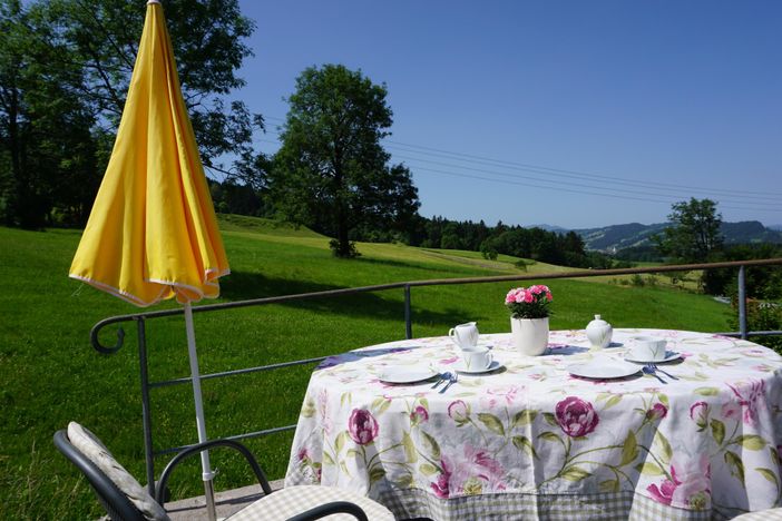 Aussicht von der Terrasse