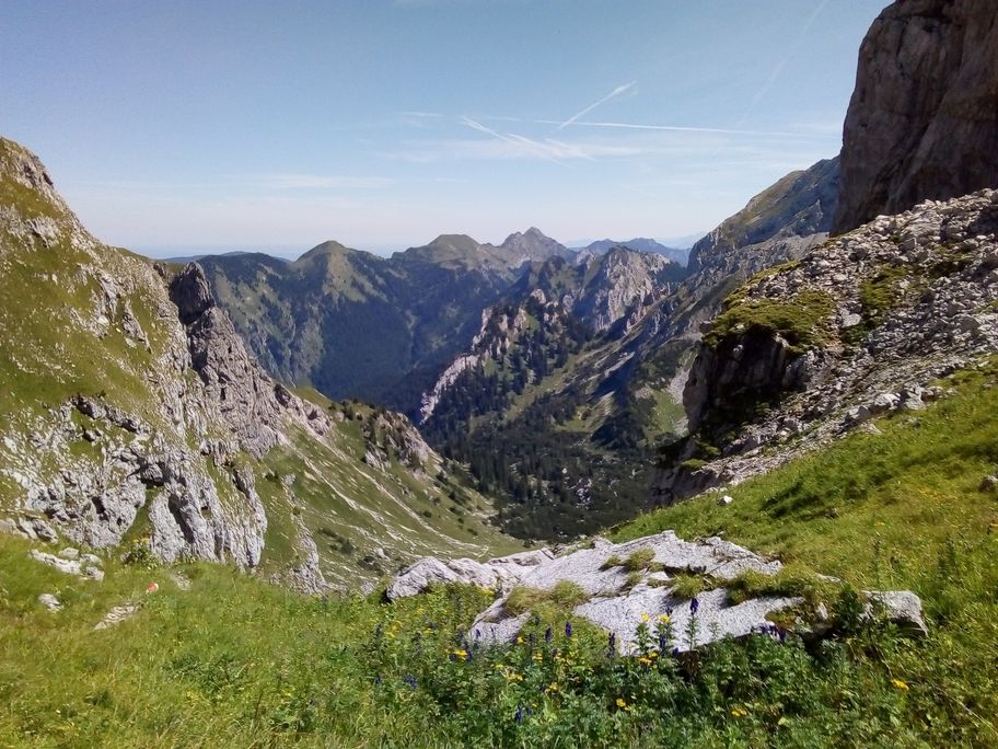 Aussicht ins Gumpenkar