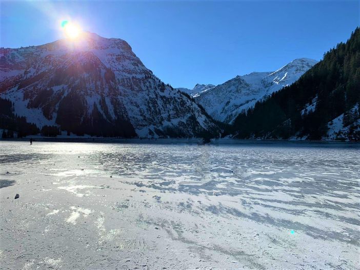 See im Winter