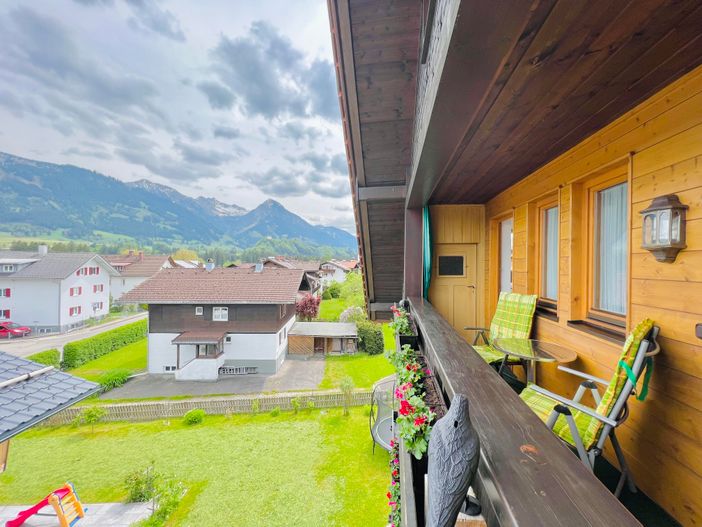 Blick vom Ostbalkon