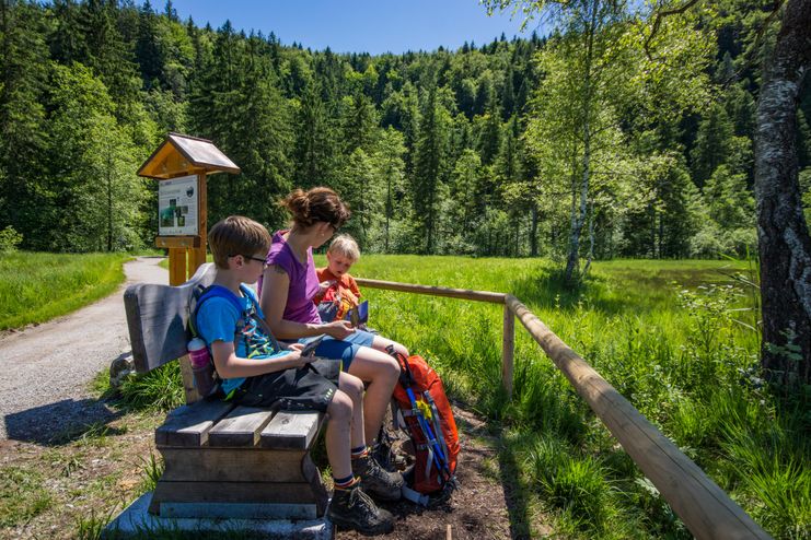 Familienwanderung Kleiner GEOgrenzGÄNGER Schwangau