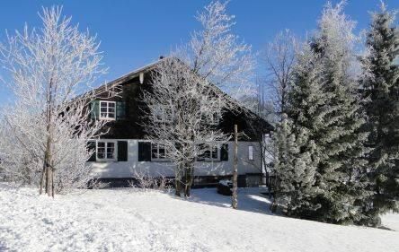 Alpe im Winter