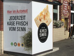 Automat Sennerei Rutzhofen - Direktvermarktung auf Knopfdruck