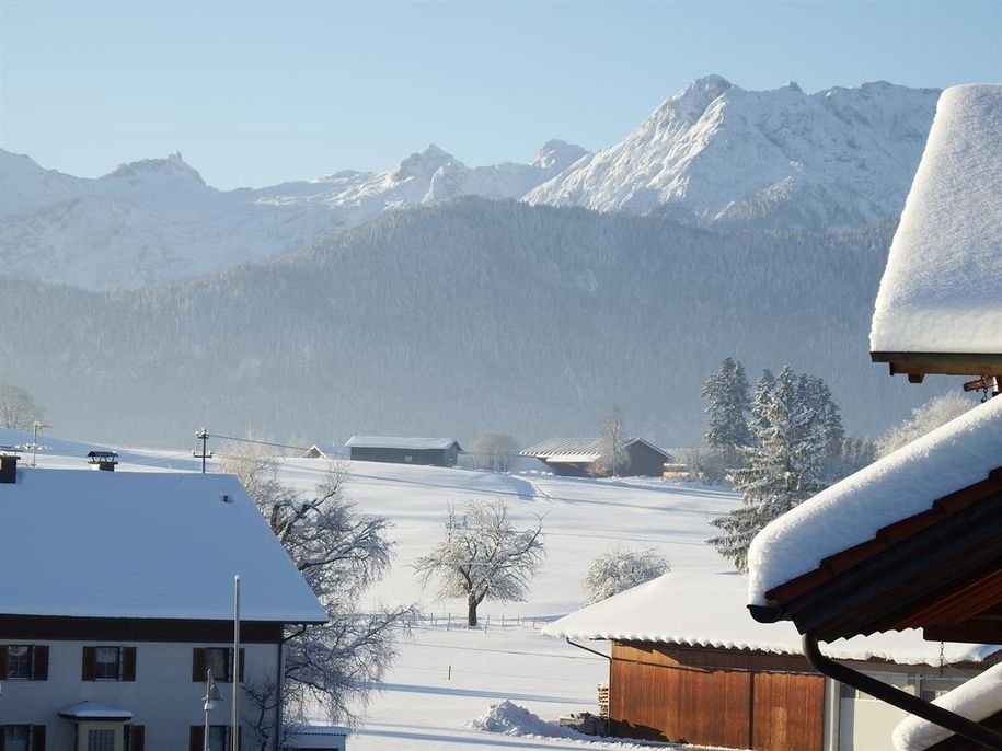 Winterpanorama vom Balkon