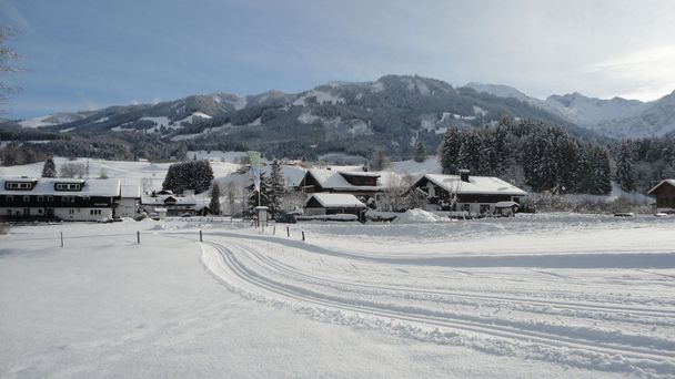 Eybach Loipe - Langlaufen in Fischen-Au
