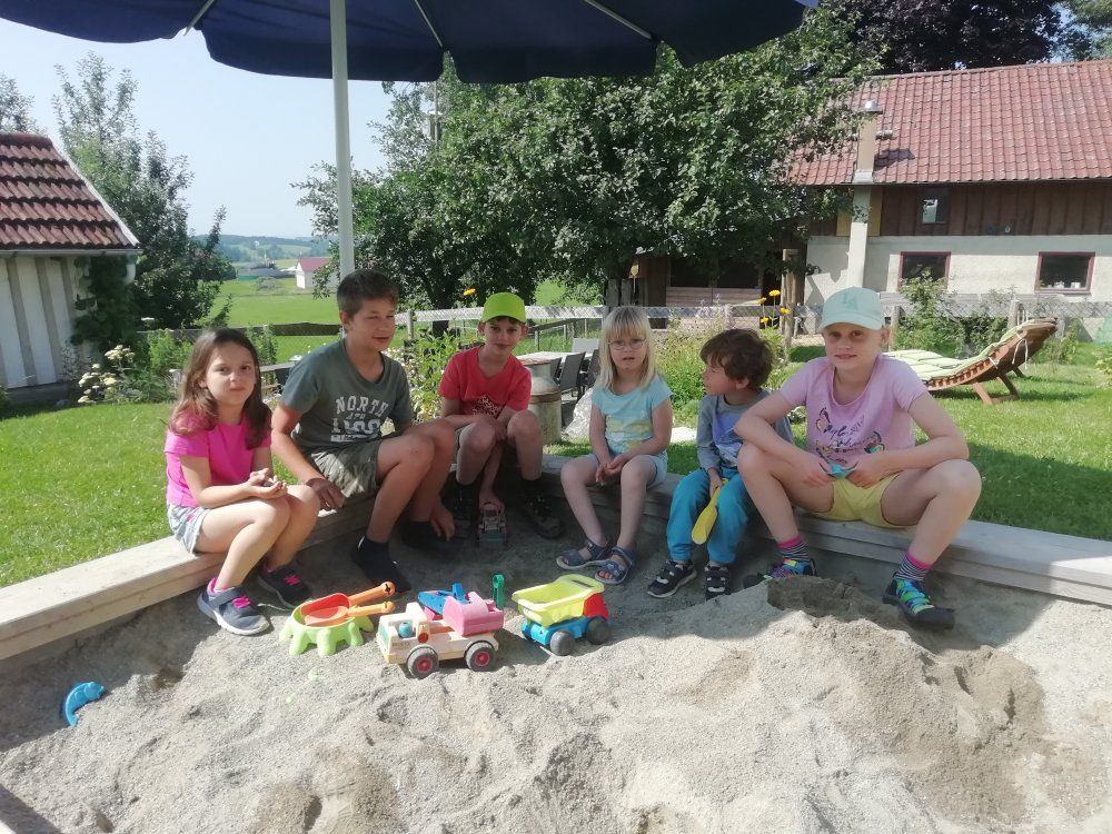 Spaß im Sand