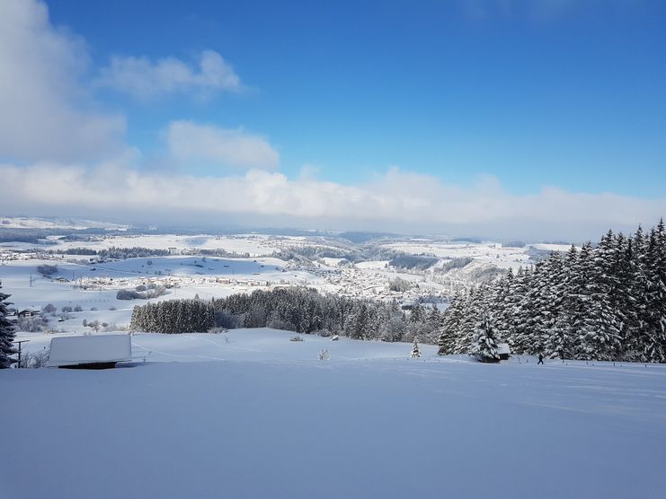 Aufstieg zum Sportheim Böck über Bayerstetten