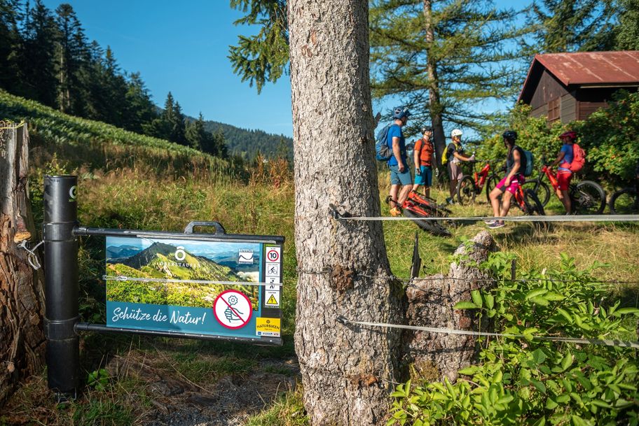 Flow-Gate an der Strecke