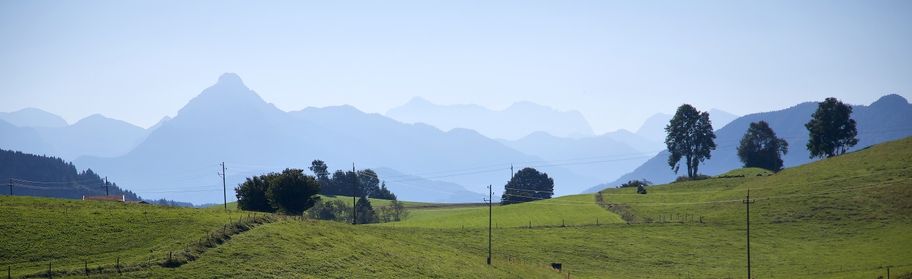 Panorama zwischen Nesselwang im Allgäu und Hertingen