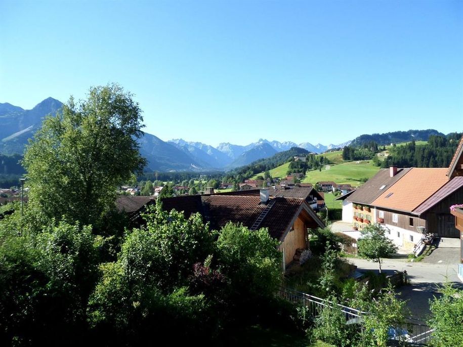Sicht vom Haus