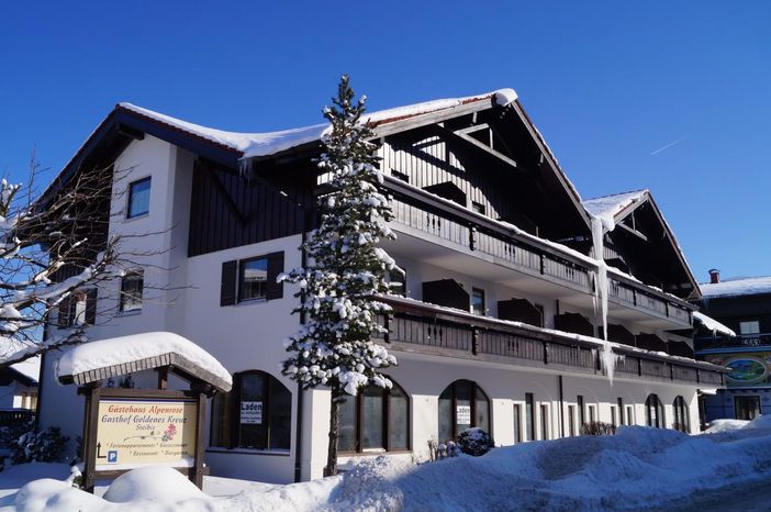 Hausansicht Winter