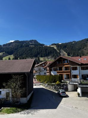 Aussicht auf die Hörnerkette