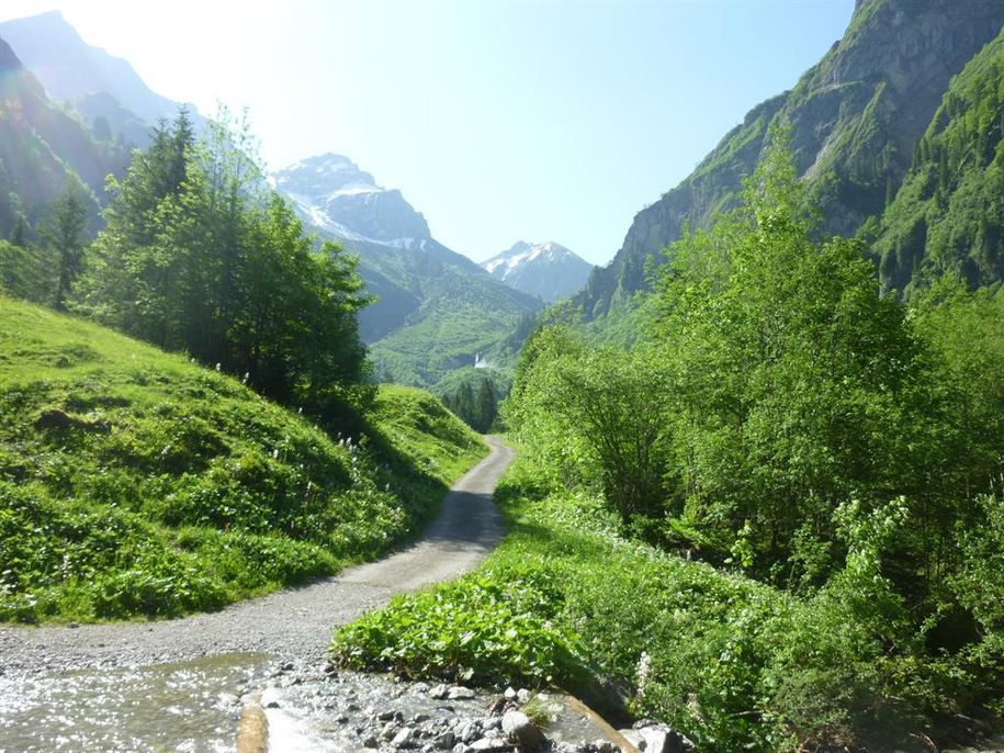 Wanderung zur Käseralp im Oytal