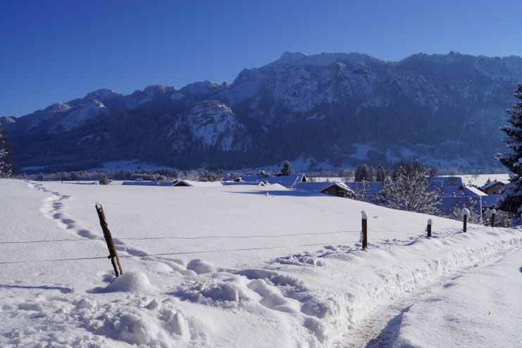 Blick Richtung Tegelberg