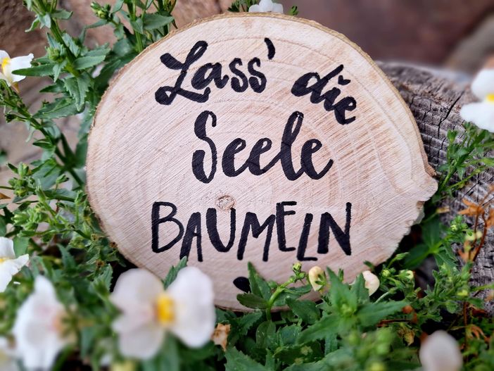 lass die Seele baumeln