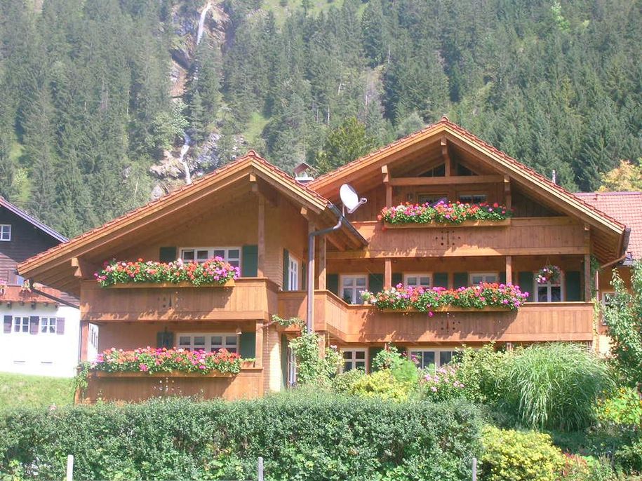 Landhaus auf dem Buck im Sommer