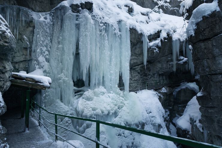 Breitachklamm Winter