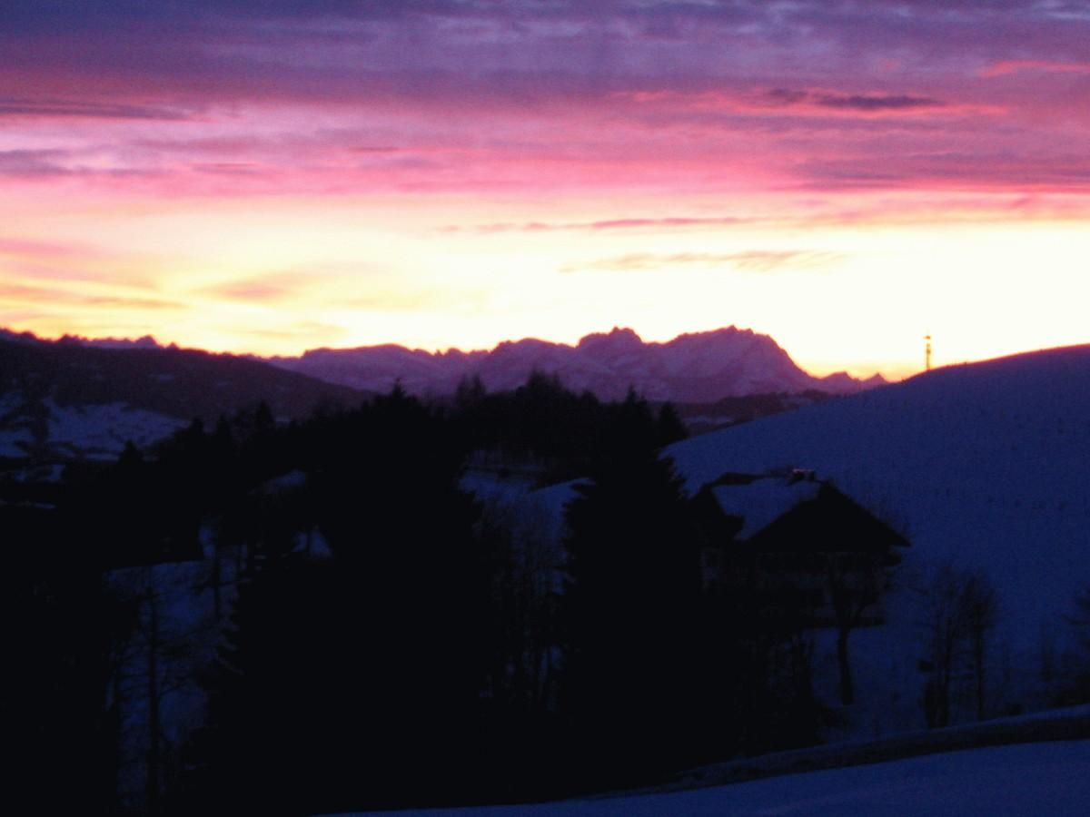 Sonnenuntergang am Säntis Abendstimmung