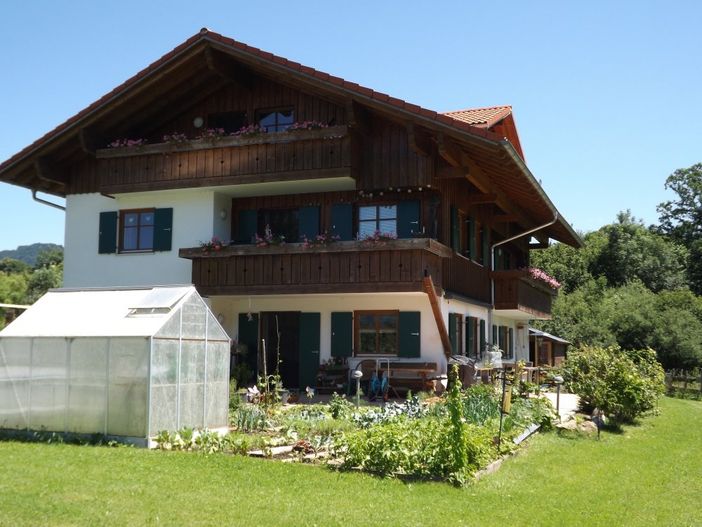 Blick auf das Haus