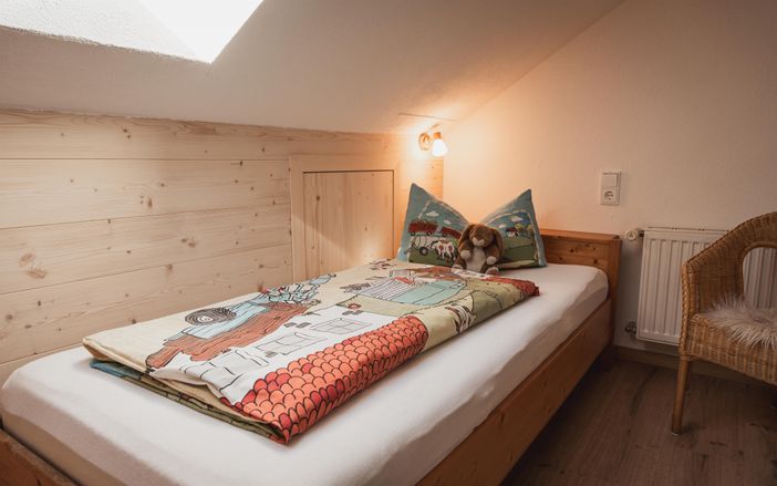 Schlafzimmer Ferienwohnung Mittag