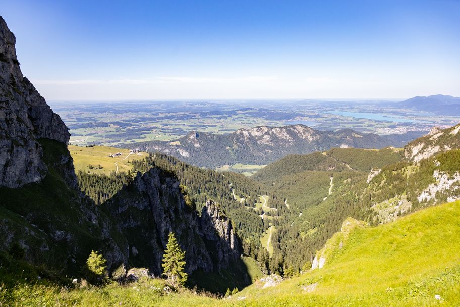 Blick hinüber zum Falkenstein
