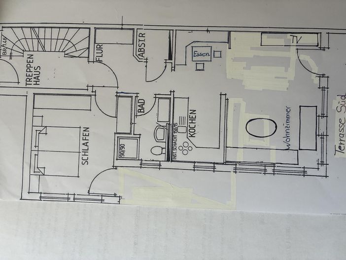 Grundriss Wiesenkammer im Erdgeschoss