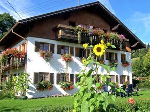 Unser großer Garten mit Pavillion