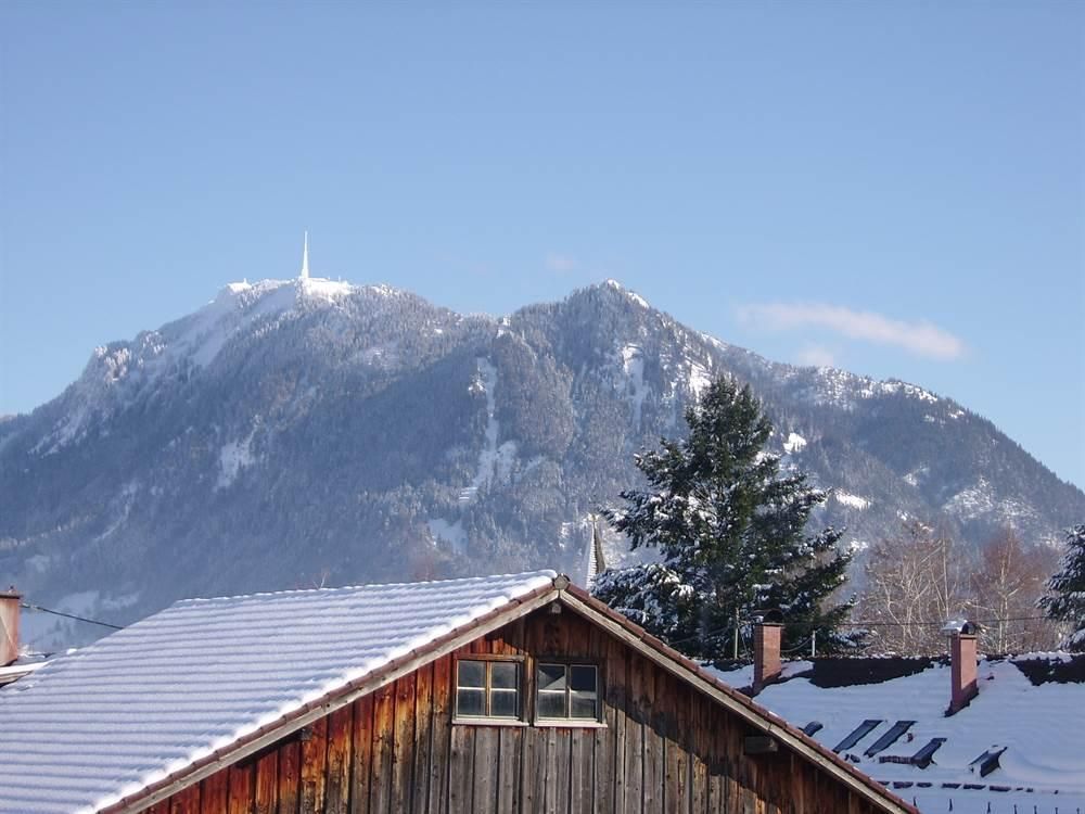 Winterblick zum Grünten