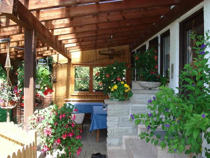 heimelige Terrasse